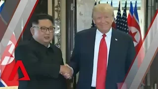 Trump-Kim summit: Donald Trump, Kim Jong Un sign "comprehensive document" in Singapore