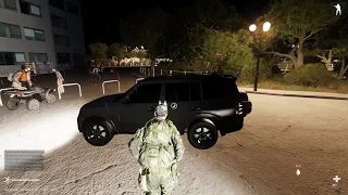 Arma 3 угон авто и давка людей