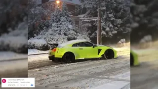 LAMBO HURACAN ЗИМОЙ  ⁄  LAMBO HURACAN IN WINTER