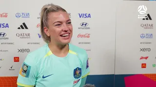 Grant: It was amazing to debut | Australia v Canada | FIFA Women's World Cup™ Post Match Interview