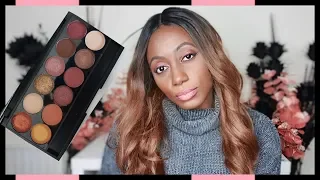 Sleek I -Devine 3AM palette Review | Dark Skin Tutorial