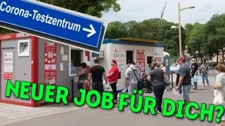 Corona Testzentrum würdest du dort arbeiten wollen? was kann man gegen die Krise machen?