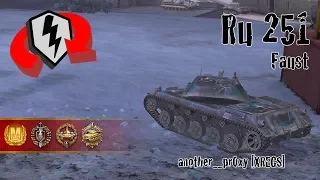 World of Tanks Blitz Replays - Ru 251 at Faust w/ another_pr0xy [XREGS]