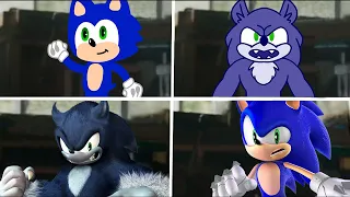 Sonic The Hedgehog Movie - Werehog VS SONIC PRIME Uh Meow All Designs Compilation