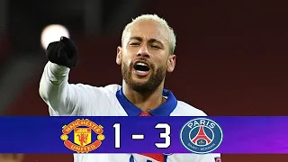 Manchester United vs Paris Saint Germain 1-3 Highlights 2020/2021