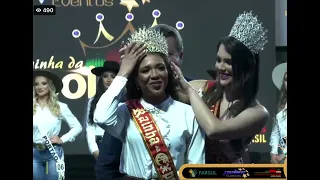 Rainha da Expointer 2022 Laís de Oliveira Silva Princesas Jaquieli Silva e Nicoly Tramontini Spacil