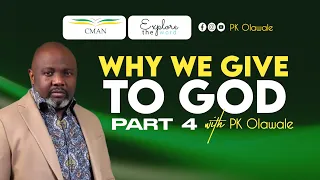 WHY WE GIVE TO GOD. PART 5. Q & A.  LK 7:1-10  | ETW with PK Olawale