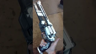 Destiny 2 Cayde-6's Ace of Spades. Showing off my replicas 'features'