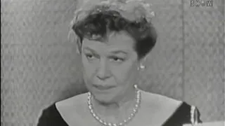 What's My Line? - Cornelia Otis Skinner; Dore Schary [panel] (Mar 29, 1959)