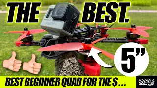 BEST BEGINNER FPV RACE DRONE for 2020 - Geprc MARK4 225mm 5" Fpv Drone - REVIEW & FLIGHTS 🏆