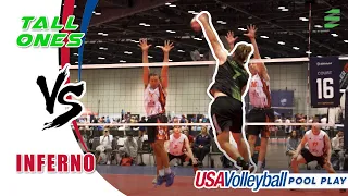 Inferno vs Tall Ones (Round 1) | USAV 2022 Volleyball (Day 2)