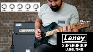 LANEY SUPERGROUP LA30BL tone examples