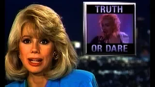 2 CHANNEL! MADONNA! TRUTH OR DARE PREMIER! MADONNA ON THE NEWS! RARE! REMASTERED 2019