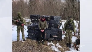 Контрабанду сигарет на 700 тисяч гривень виявили охоронці румунського кордону