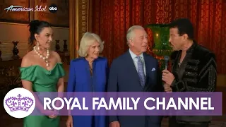 King Charles and Queen Camilla's SURPRISE Cameo on American Idol