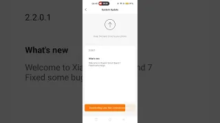 Xiaomi Mi Band 7 New Firmware update v2.2.0.1