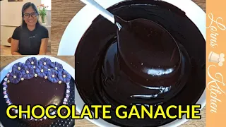 CHOCOLATE GANACHE / From Scratch / Cocoa Powder / For Drip Cake and Cupcakes