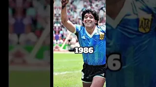 evolução do Maradona