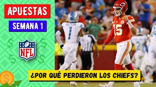 ¿Por qué perdieron los Chiefs? | Apuestas Semana 1 NFL 2023