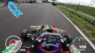 Schaltkart 125cc Rennkart KZ racing kart shifter| Liedolsheim Kartbahn 11.7.21