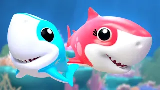 Laughing Baby Shark, Preschool Rhymes and Animal Cartoon Videos for Children