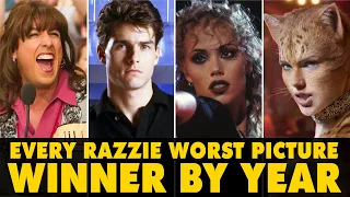 Every Razzie Worst Picture winner by year