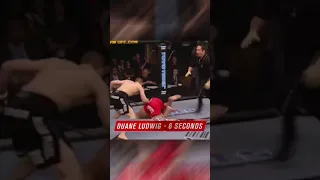 Second fastest KNOCKOUT in UFC history