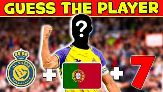 Can You Guess The Player by CLUB + guess NATIONALITY + JERSEY NUMBER? Ronaldo, Messi, Neymar, Mbappe