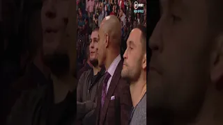 Khabib and Frankie Edgar react to MCGREGOR vs ALDO KO