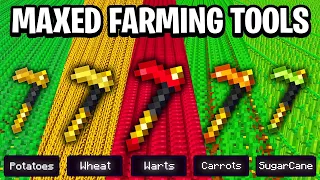 I Maxed out ALL farming tools... (Hypixel Skyblock)