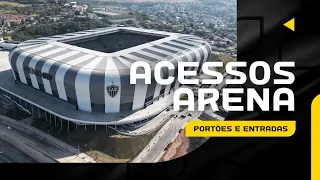 🏟️🐔 ARENA MRV: SAIBA COMO SERÃO OS ACESSOS ÀS ARQUIBANCADAS DO ESTÁDIO!