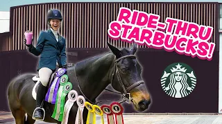 Addy COMPETES at a HORSE SHOW !!