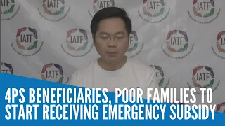 4Ps beneficiaries, poor families in Manila, Parañaque to start getting cash aid April 3