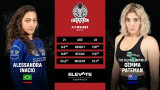 ETERNAL MMA 61 - ALESSANDRA INACIO VS GEMMA PATEMAN - MMA FIGHT VIDEO
