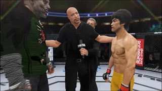 Bruce Lee vs. Zombie Attack - EA Sports UFC 4 - Epic Fight 🔥🐲