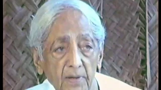 What have you done about poverty? | J. Krishnamurti