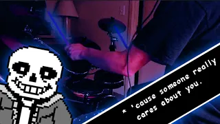 (Drum Cover) It's Raining Somewhere Else - Undertale OST