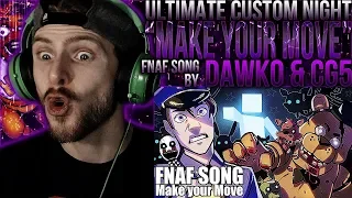 Vapor Reacts #755 | [SFM] FNAF ULTIMATE CUSTOM NIGHT SONG "Make Your Move" by Dawko & CG5 REACTION!!