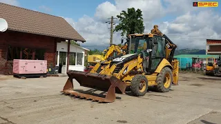 Экскаватор-Погрузчик Caterpillar 428 - особенности работы