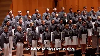 The song "Mansions of the Lord" from the movie We Were Soldiers, with lyrics