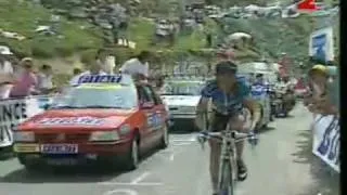 Tour de France 1994 victoire de Richard VIRENQUE à Luz Ardiden