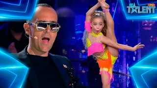 Little JLO lo da TODO bailando para CONVENCER a RISTO | Audiciones 9 | Got Talent España 7 (2021)