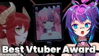 Ironmouse Wins The Best Vtuber Award (Mel and Zen reaction)