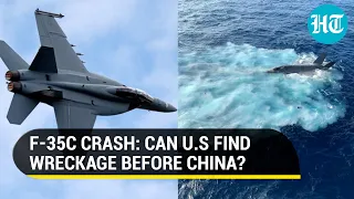 F-35C crash: U.S Navy races to recover wreckage; Fear that China will steal fighter jet technology