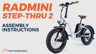 RadMini Step-Thru 2 Assembly Instructions | Rad Tech