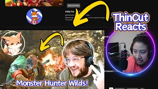 I react to @ThinCutGaming reaction to my reaction of Monster Hunter Wilds trailer!