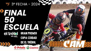 FINAL 50cc Escuela Promocional - 3a Fecha - El Trébol 2024