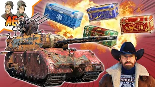 That's a Lot of BOXES! How About a Little More?! | World of Tanks Holiday OPS - 400 LARGE BOXES!