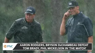 Aaron Rodgers, Bryson DeChambeau Defeat Tom Brady, Phil Mickelson In ‘The Match’