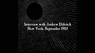 Interview with Andrew Eldritch (1983) - Part 1/2